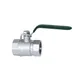 Llave de Paso Válvula Bola 1 Pulgada Cromada BM
